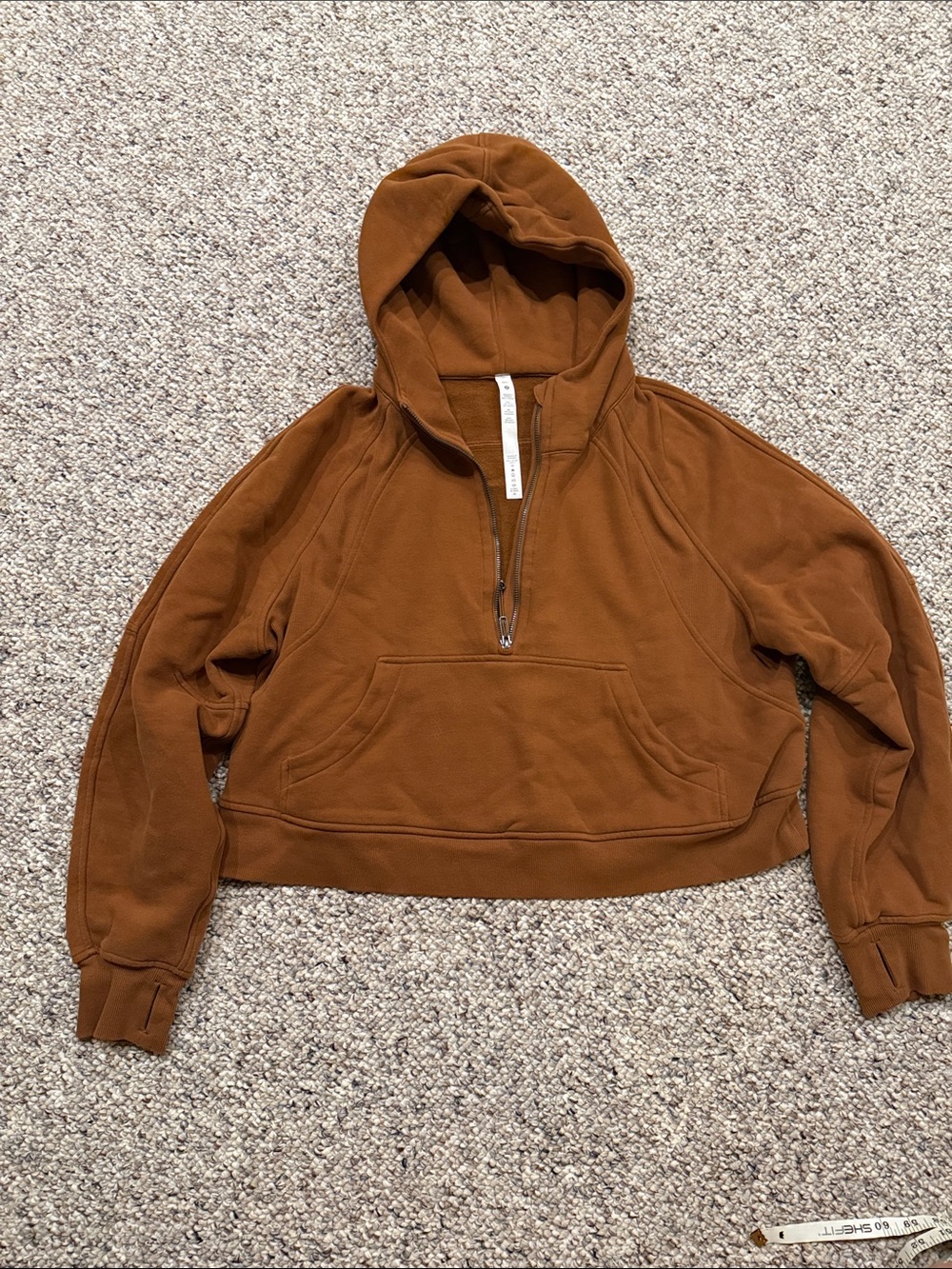 Lululemon  scuba cropped hoodie sz m/l